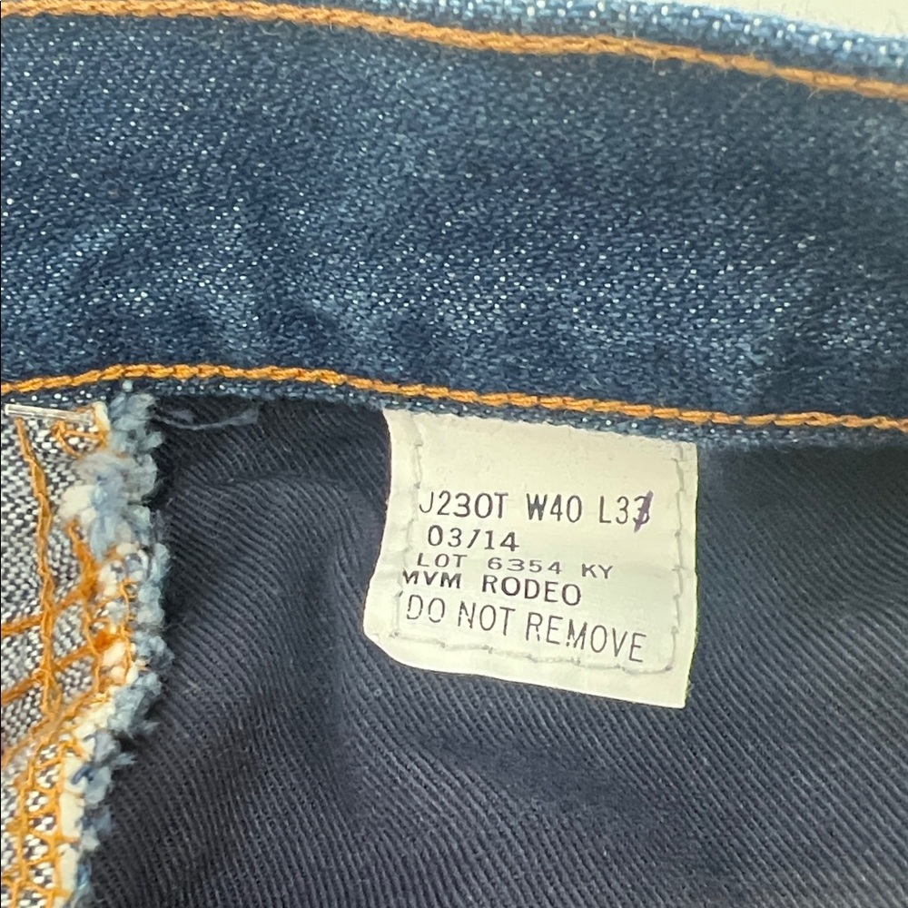 TYNDALE FR Men's Relaxed Fit Blue Jeans - Picture 7 of 9
